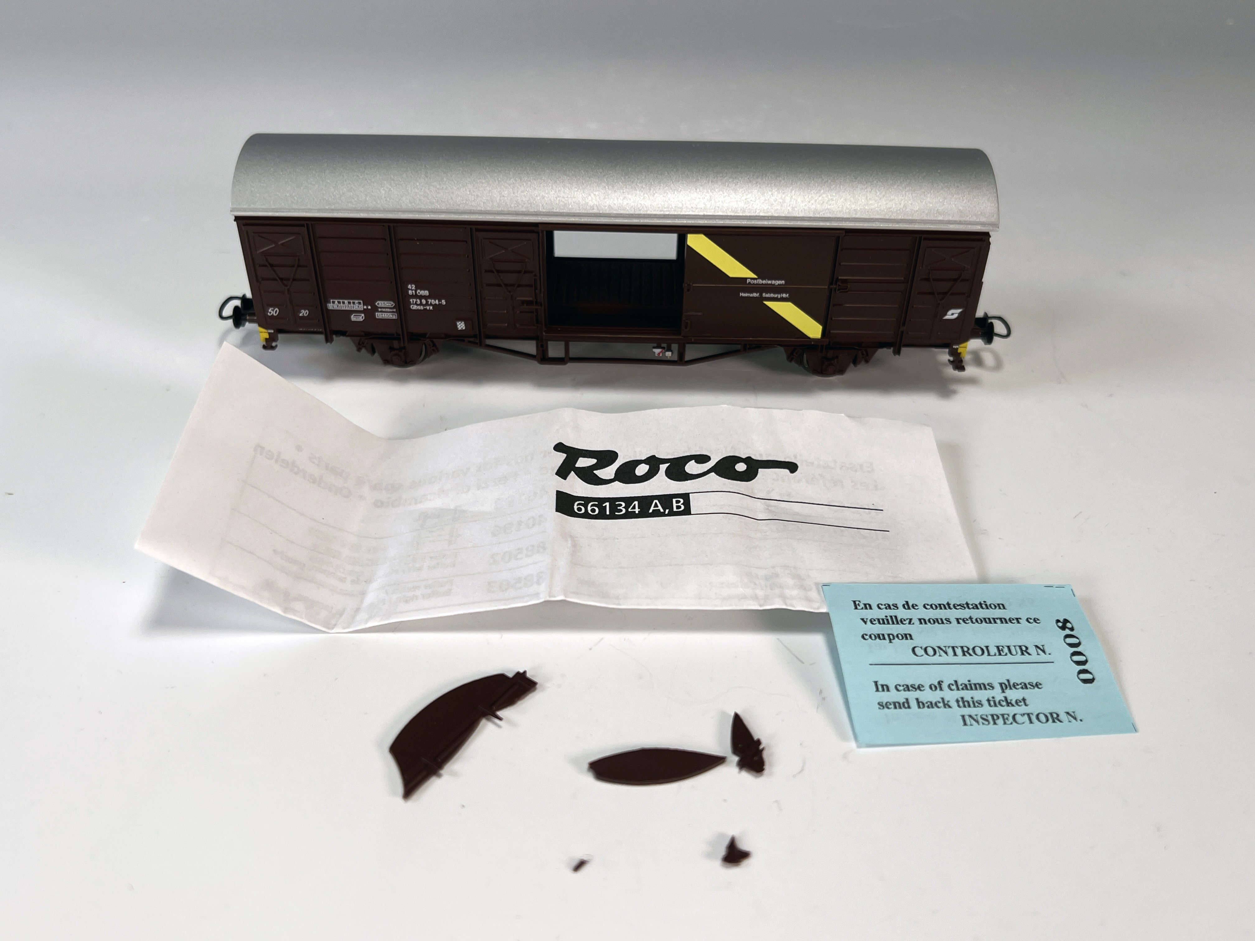 Roco Ho Boxcar Trains In Package image 2