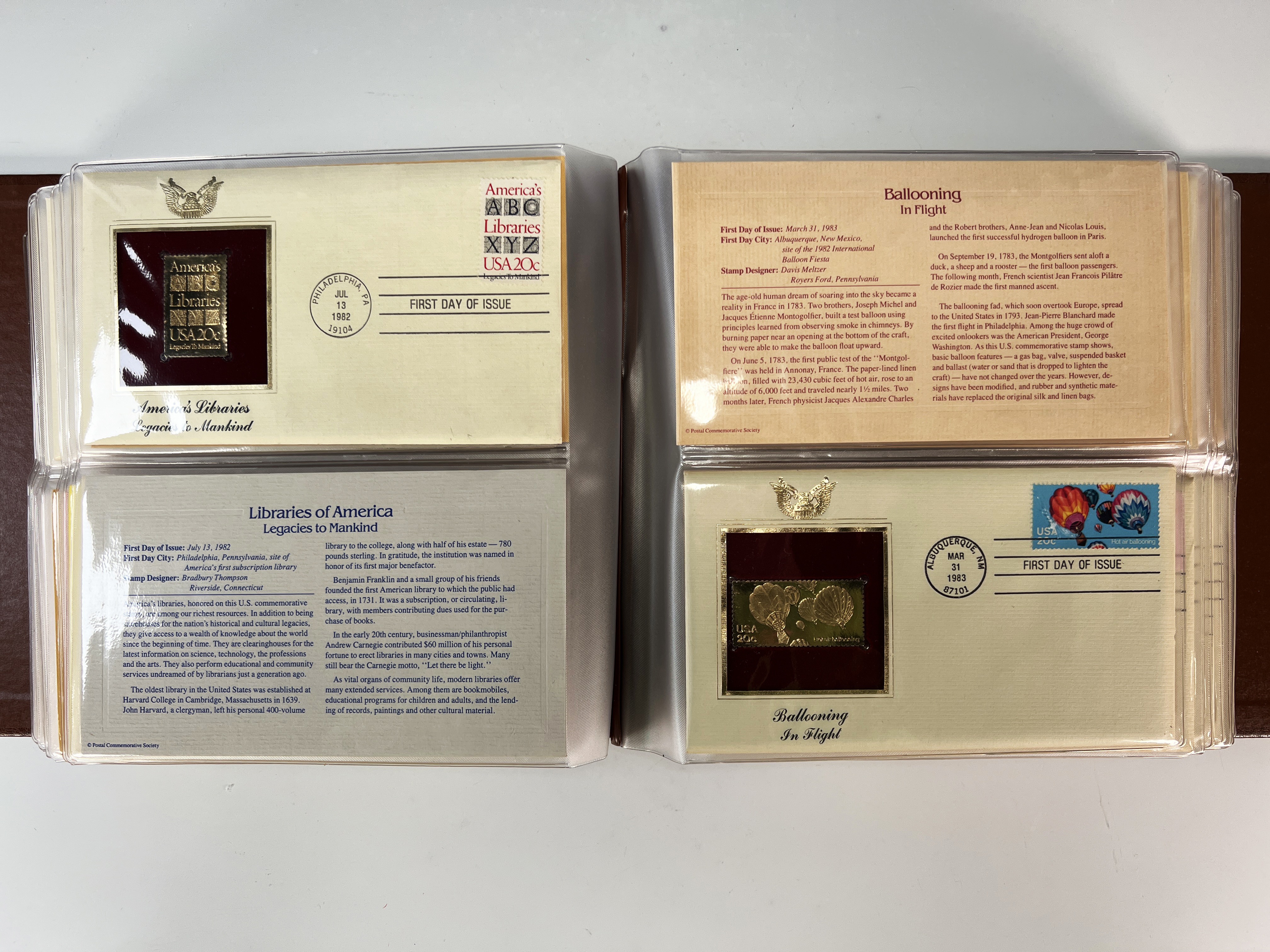 Golden Replicas Of United States Stamps 22k Gold image 3