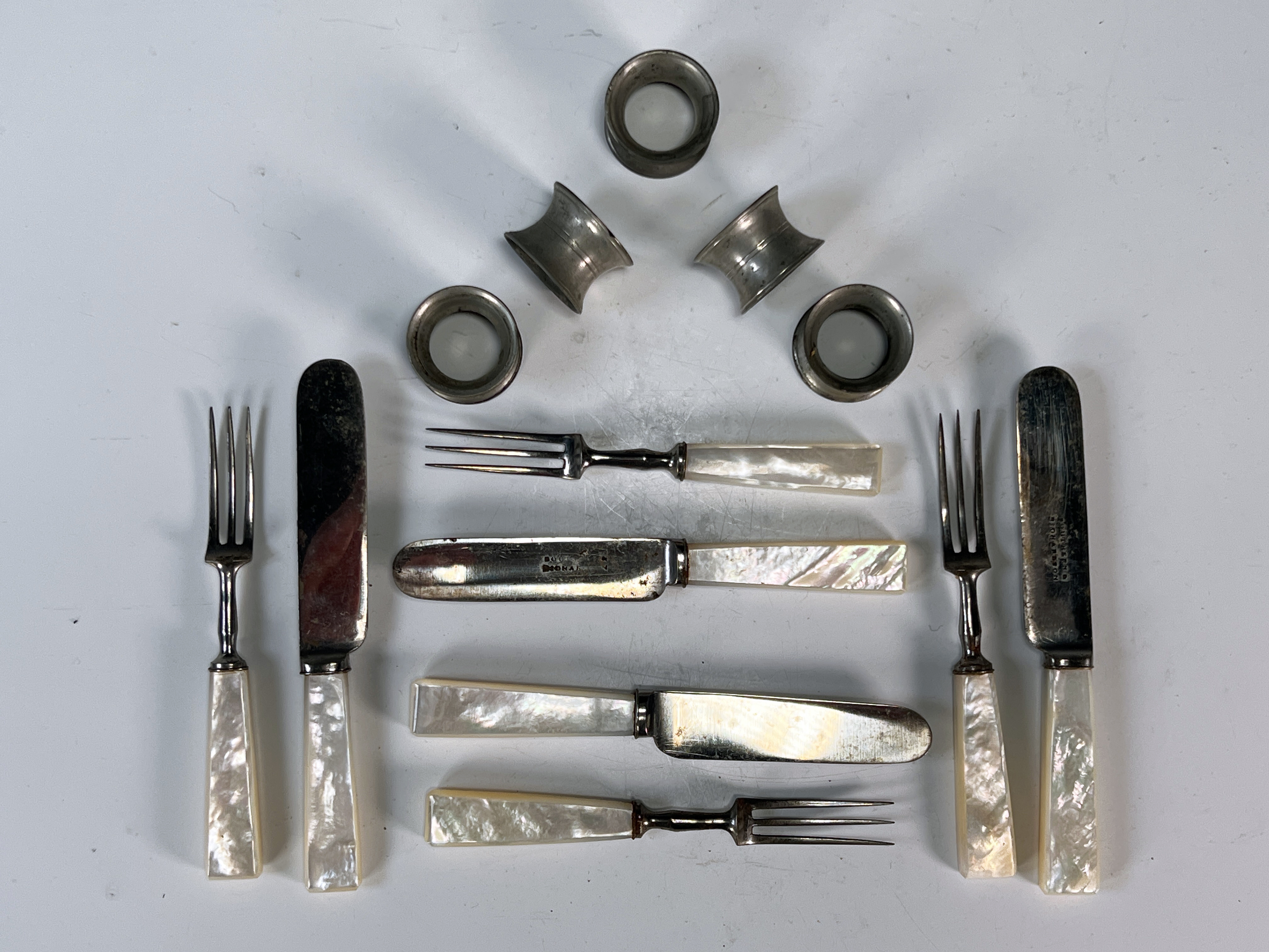 Southern & Richardson Mother Of Pearl Handled Utensils image 1
