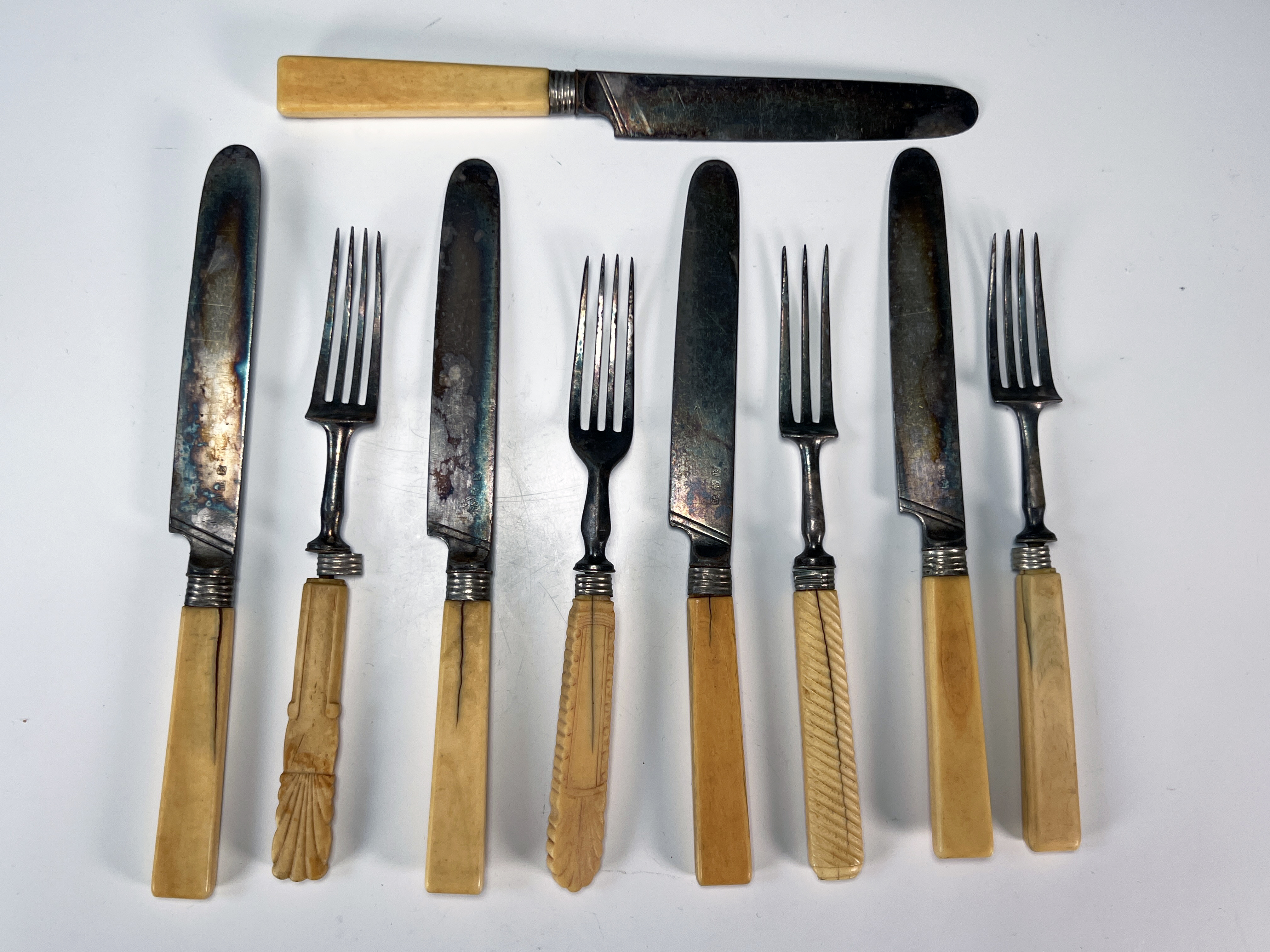 Utensils With Horn Like Handles image 1