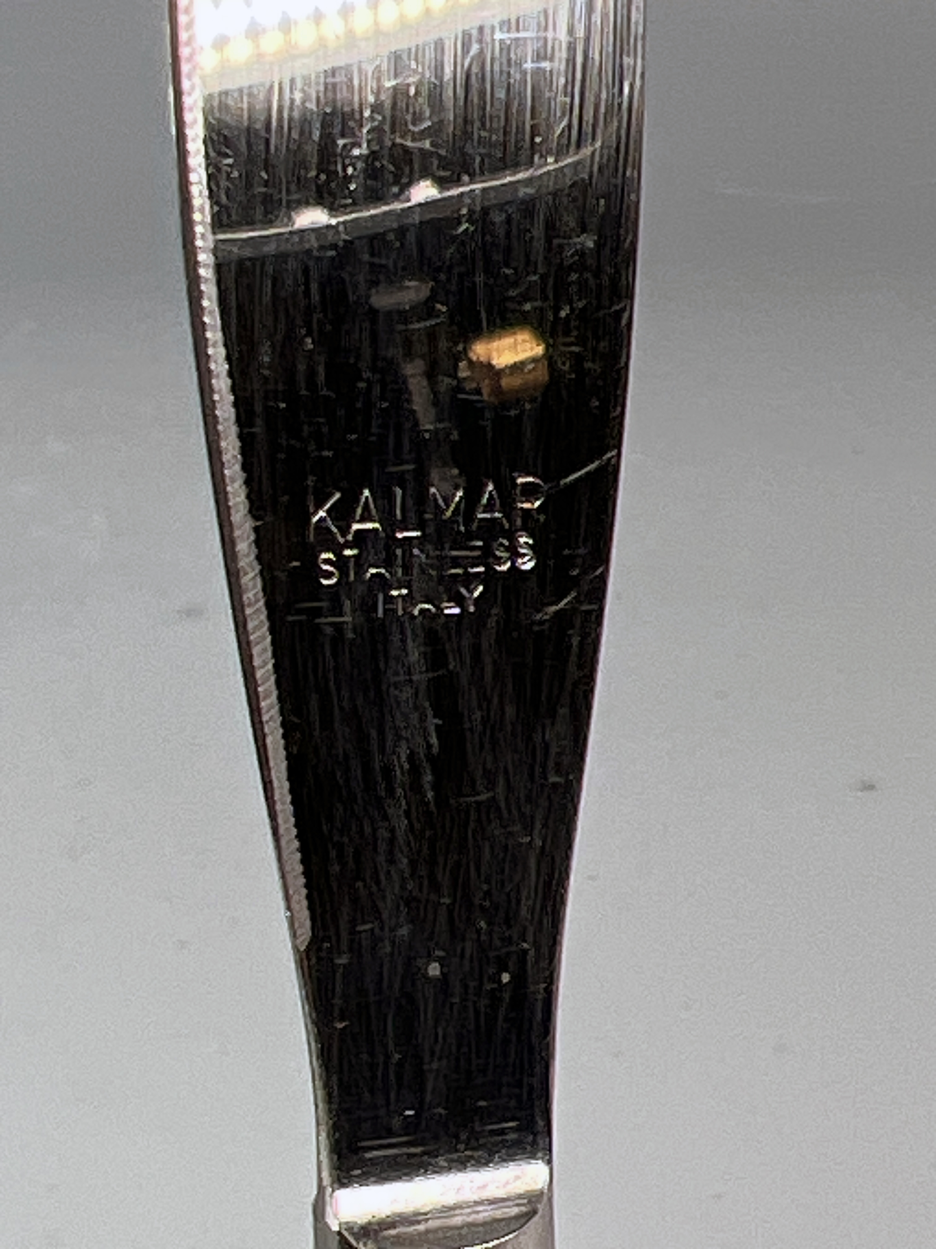 Kalmar Designs Italian Stainless Steel Steak Knives In Box image 4