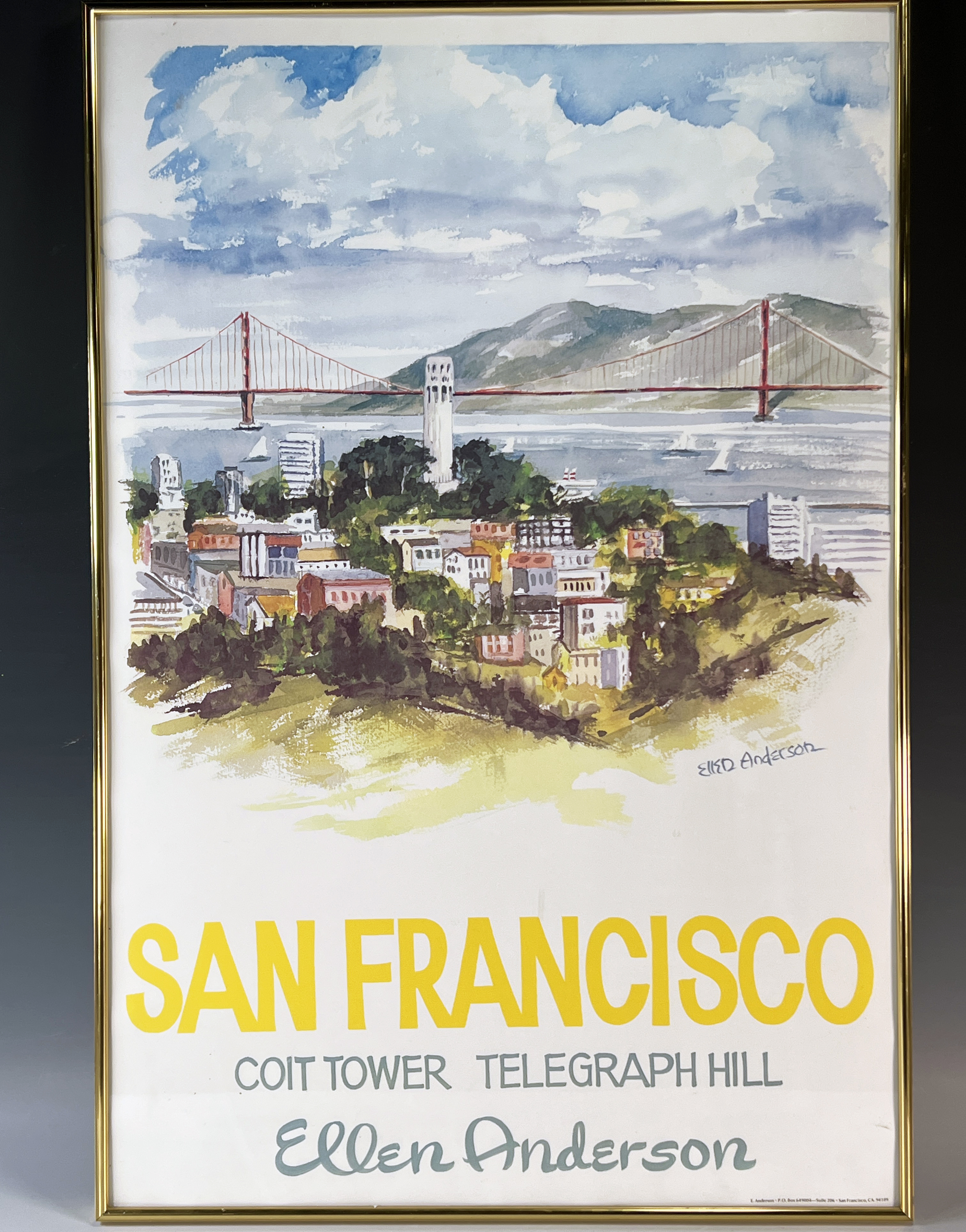 Ellen Anderson San Francisco Poster  image 1