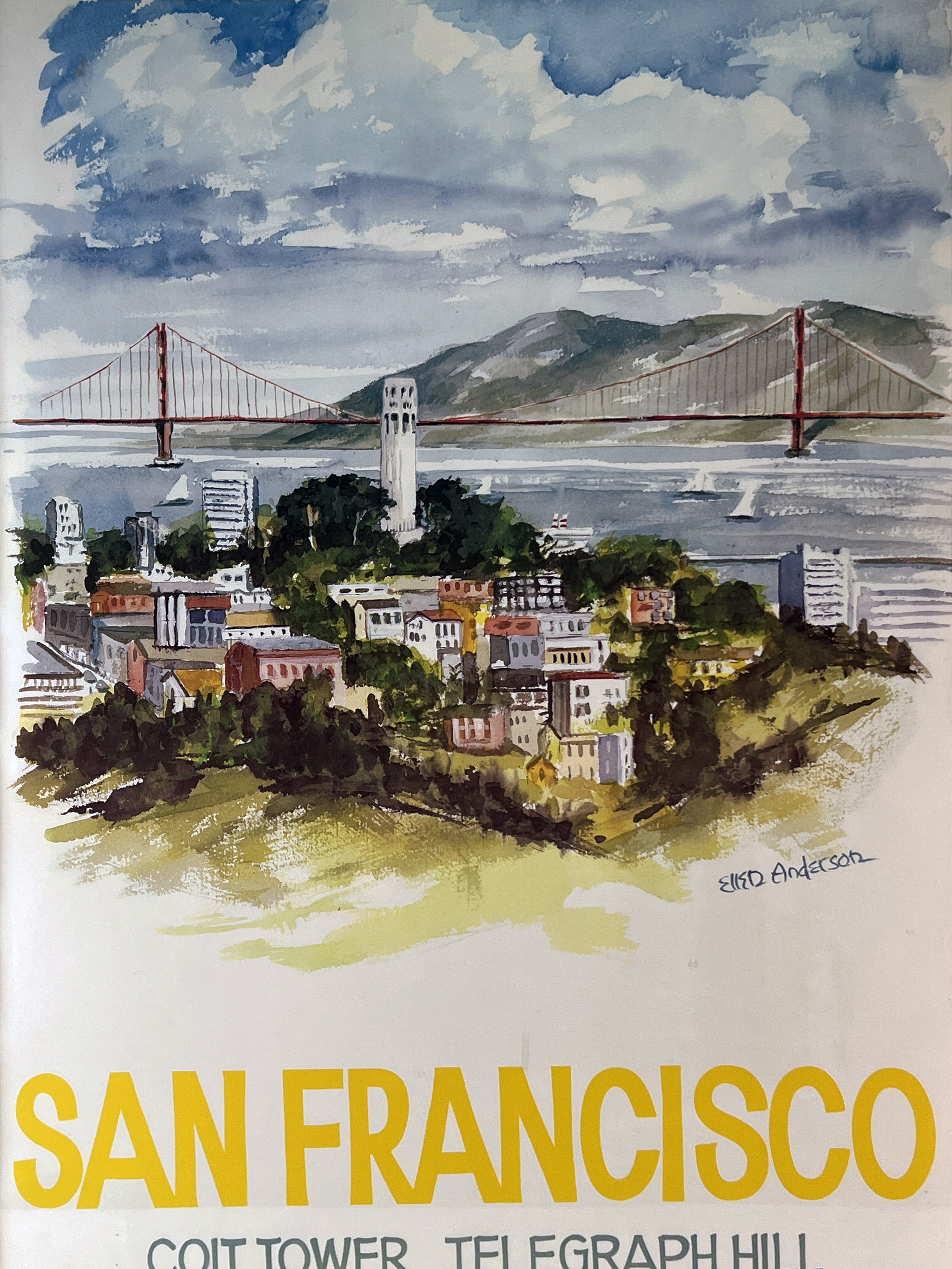 Ellen Anderson San Francisco Poster  image 2
