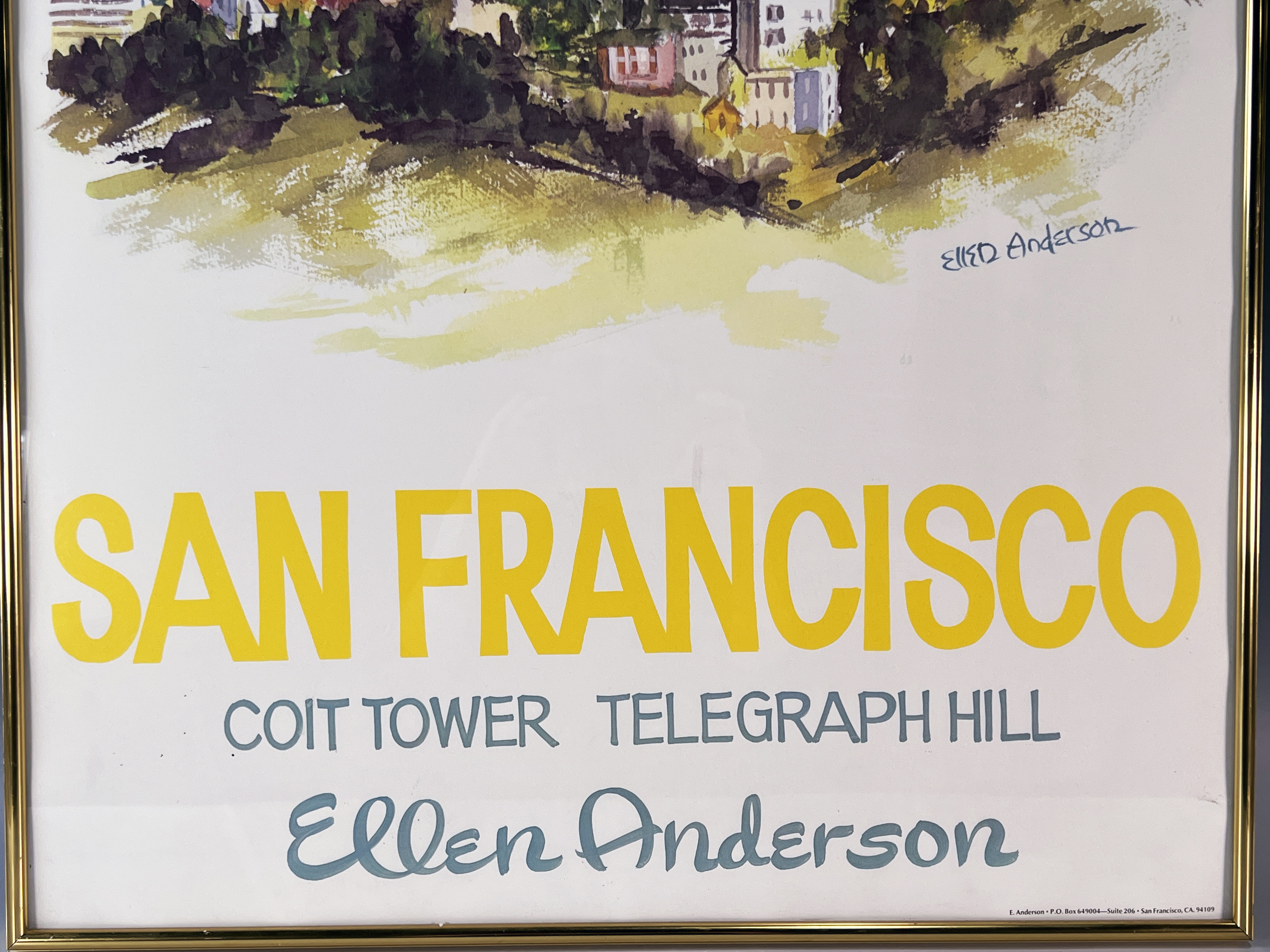 Ellen Anderson San Francisco Poster  image 3