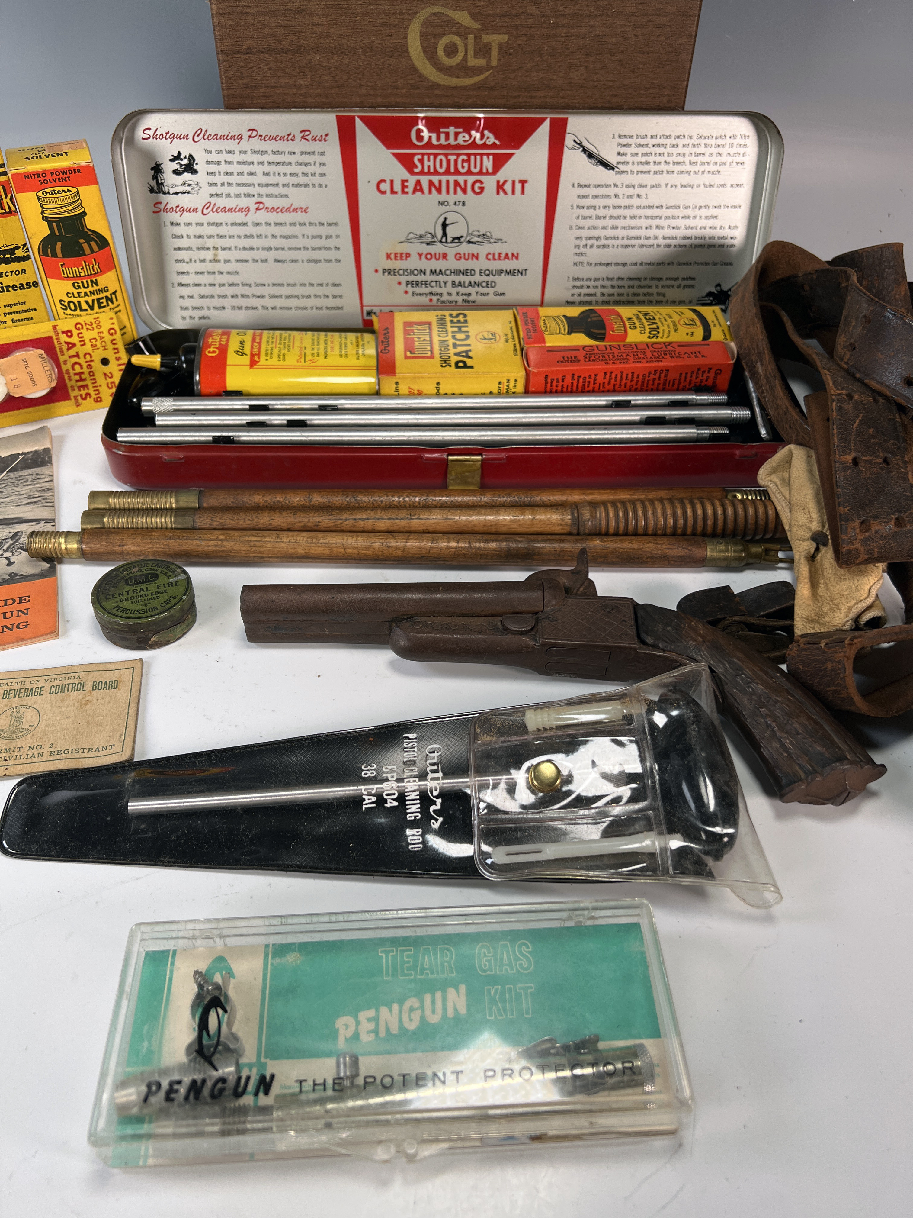 Vintage Gun Lot Solvent, Cleaning, Accessories image 3