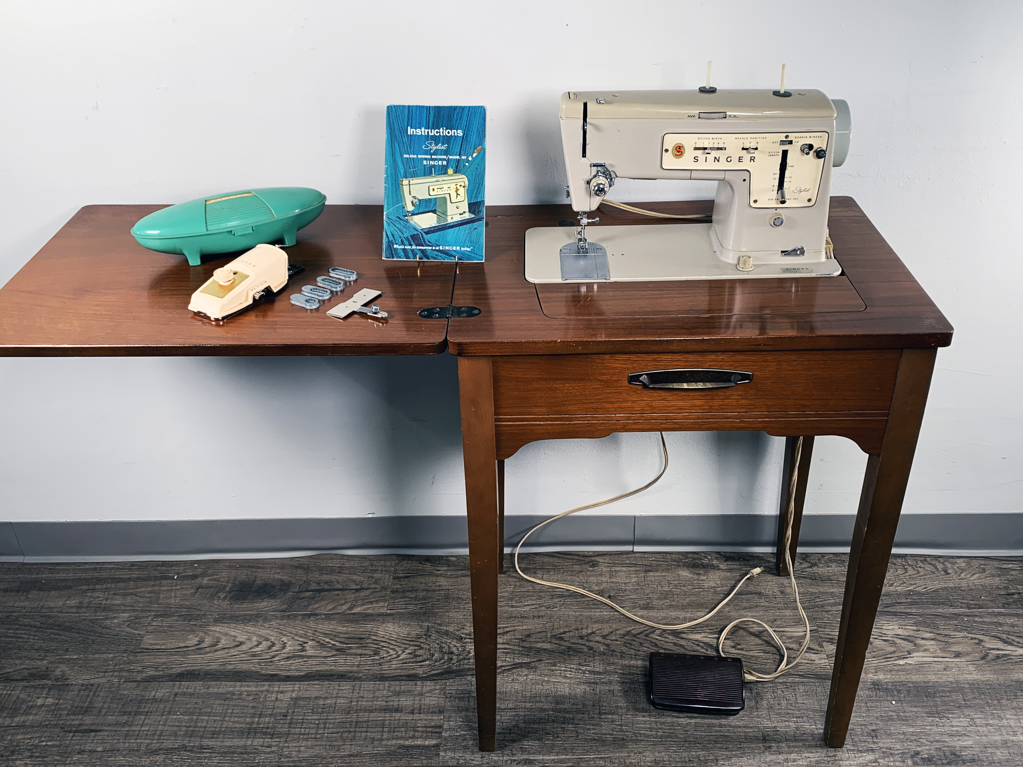 Singer Sewing Machine Table image 1