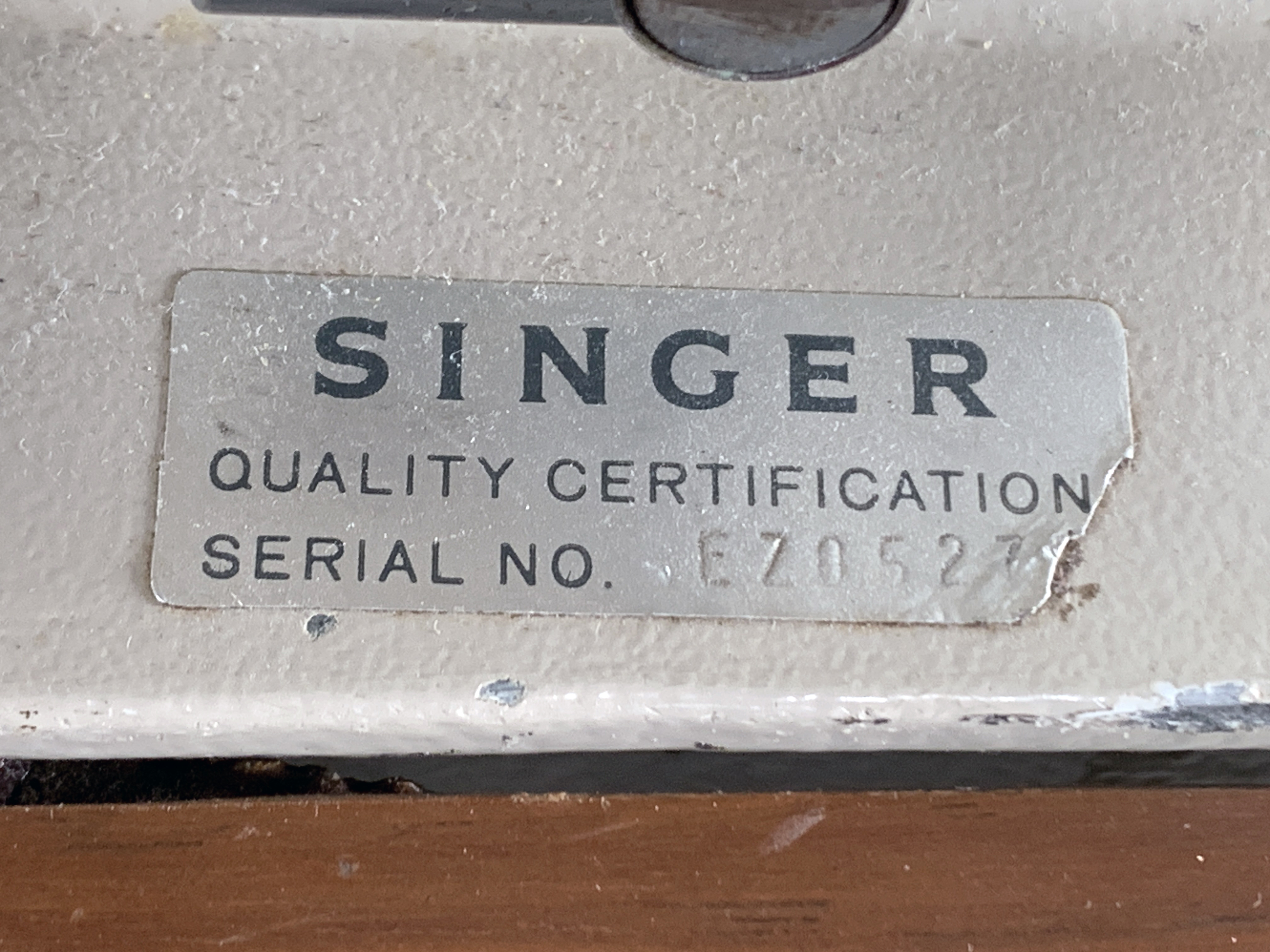 Singer Sewing Machine Table image 2