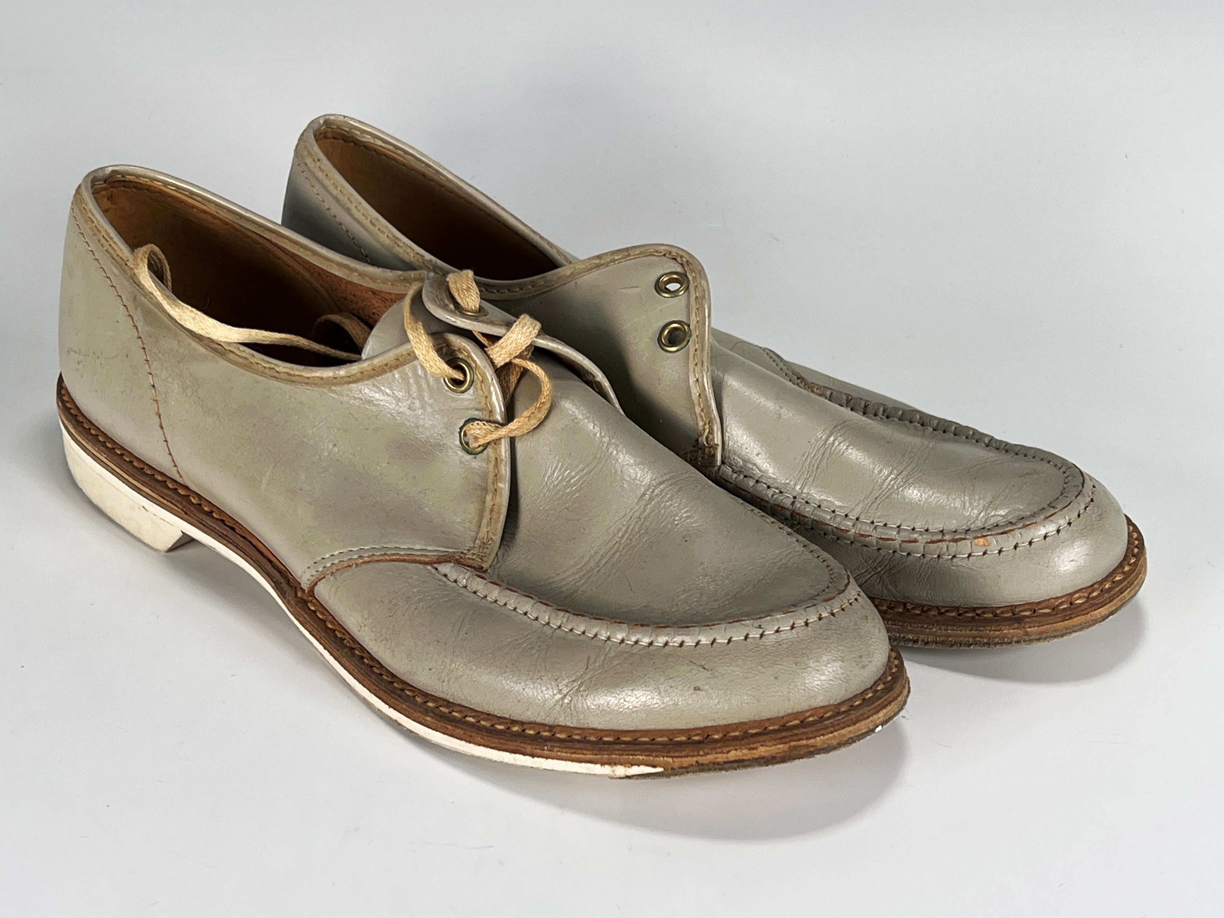 Vintage Leather Bowling Shoes image 1