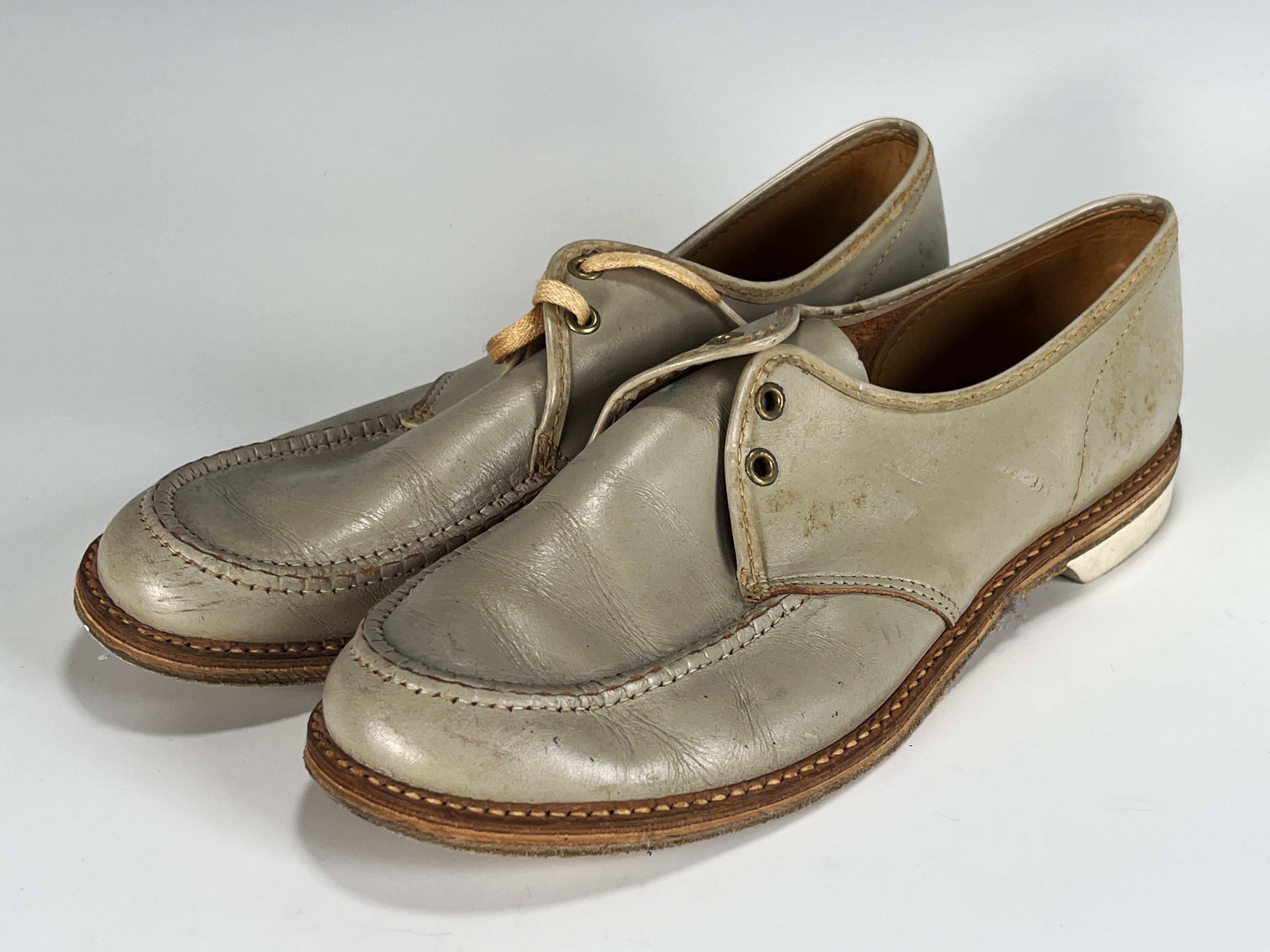 Vintage Leather Bowling Shoes image 2