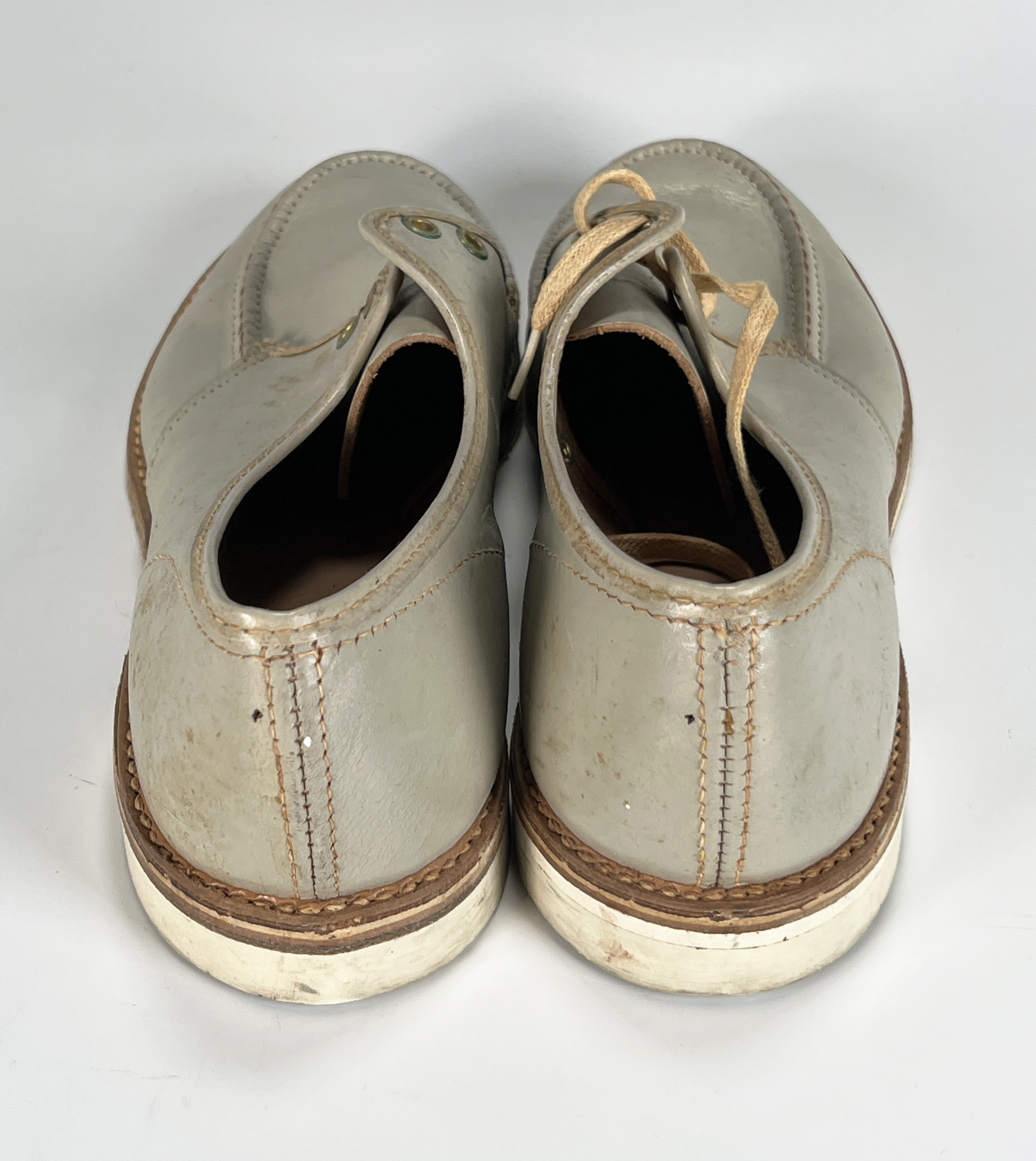 Vintage Leather Bowling Shoes image 3